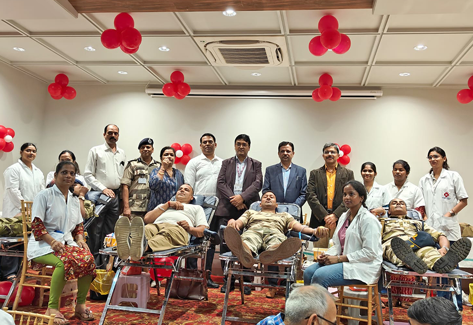 Blood donation drive